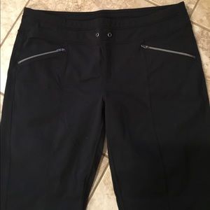 Athleta pants size large straight leg, stretchy